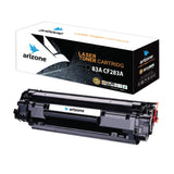 Arizone Toner Cartridge Replacement for HP  83A CF283A to use with Hp Laserjet Pro MFP M125a M125nw M125rnw M225dn M225dw M127fn M127fw M201dw M201n Printer Black