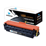 Arizone Toner Cartridges CE270A 650A HP for HP Color LaserJet Enterprise CP 5500 Series CP5520 Series CP5525DN CP5525N CP5525 Series CP5525XH M750dn. Black