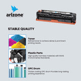 Arizone Toner Cartridges Replacement for Xerox SC2020 CT202242 CT202243 CT202244 CT202245 for Use with Xerox Docucentre SC2020CPS SC2020DA Printer,Yellow