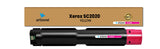 Arizone Toner Cartridges Replacement for Xerox SC2020 CT202242 CT202243 CT202244 CT202245 for Use with Xerox Docucentre SC2020CPS SC2020DA Printer,Magenta