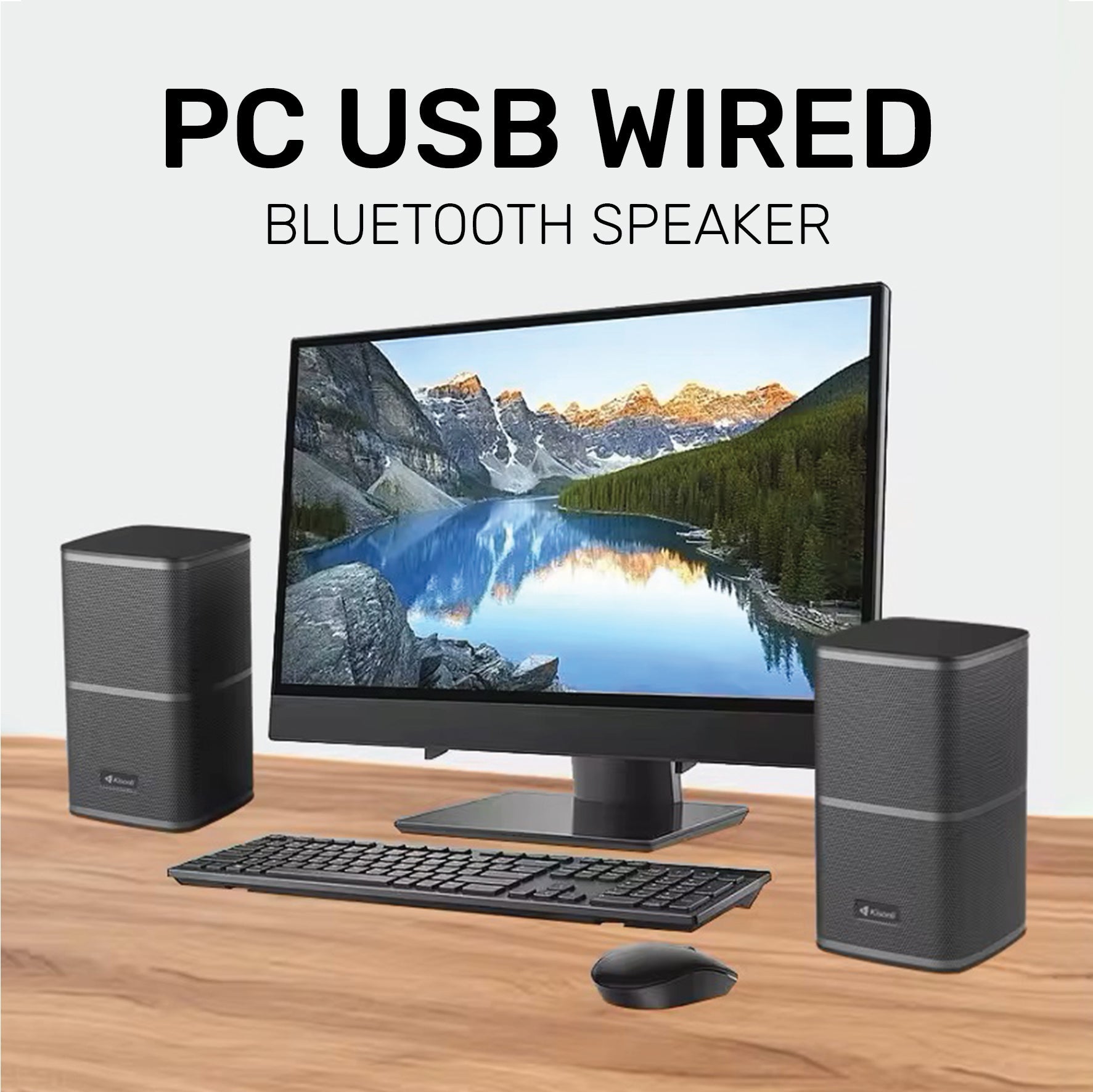 ARIZONE Portable Laptop/Desktop USB Powered Multimedia Speaker