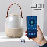 ARIZONE Bluetooth Speaker Portable Wireless Speaker Night Light, Color Changing Bedside Lamp